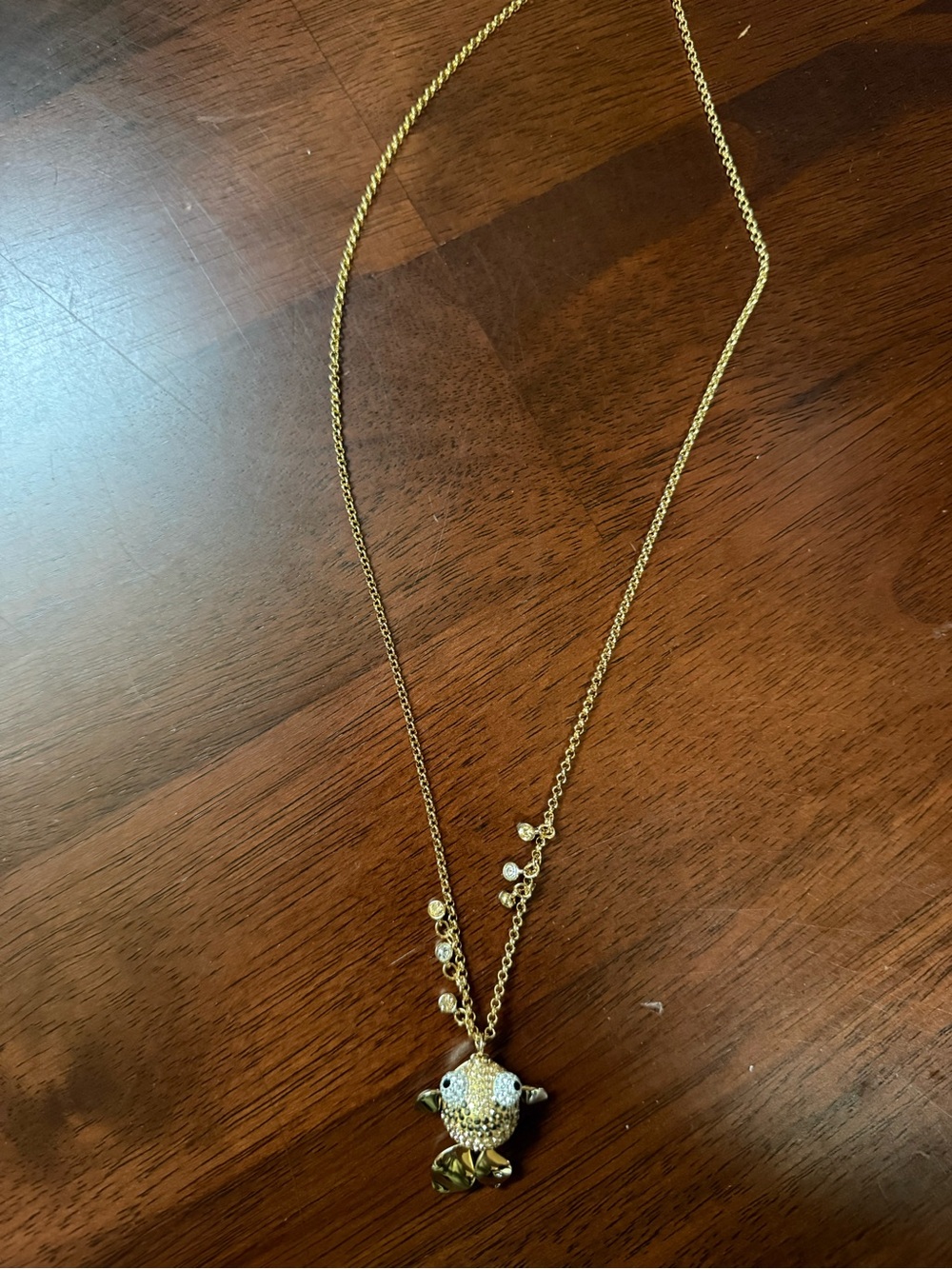 Swarovski Crystal Fish Pendant Necklace Discontinued - Picture 5 of 10